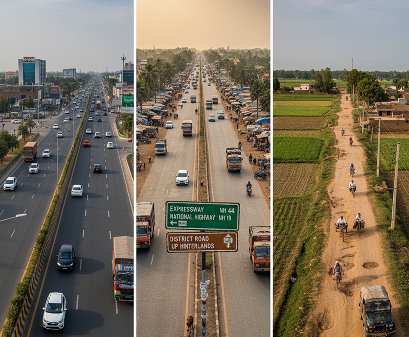 Road categories in India – expressways, national highways, state highways and rural roads
